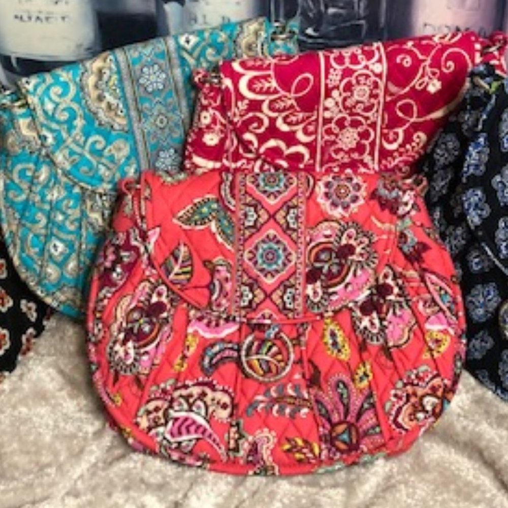 SOLD!! NEW - Vera Bradley Saddle Up Bag - Call Me Coral
